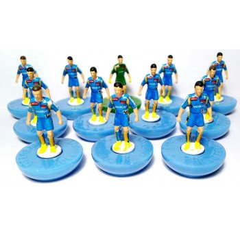 Subbuteo AndrewTable Soccer Suzuki Moto GP Team on Classic Hasbro Bases custom team